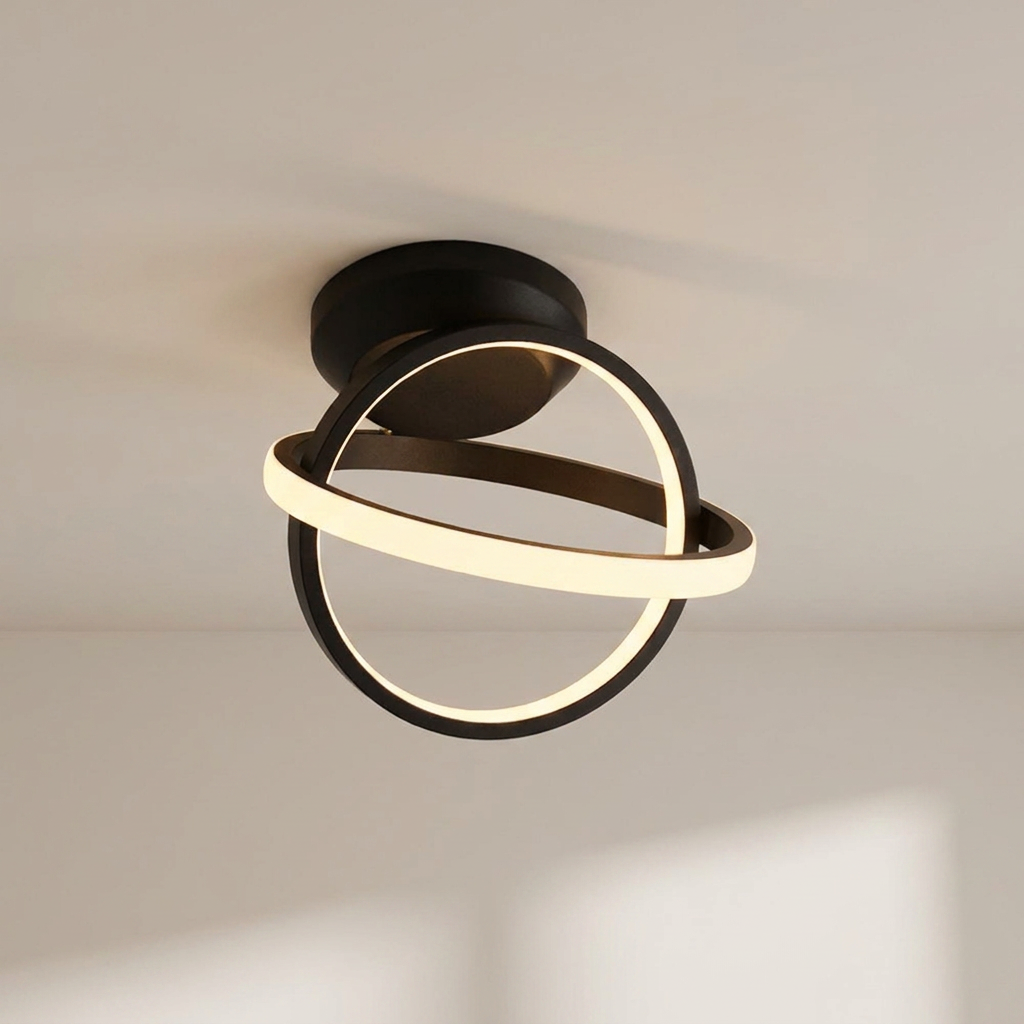 Ceiling Light LED 18W Metal Silica Gel Globe Design 220V VexonGear