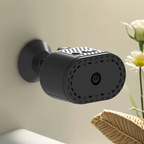 Mini WiFi Security Camera 720P HD Night Vision Motion Detection Black