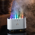 Humidifier 900ml 6 Mist Nozzles 7 Color LED Lights Voice Control