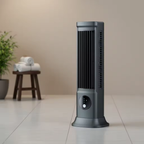 Mini Rechargeable Desk Fan USB Powered 1200mAh Battery 3 Speed Plastic
