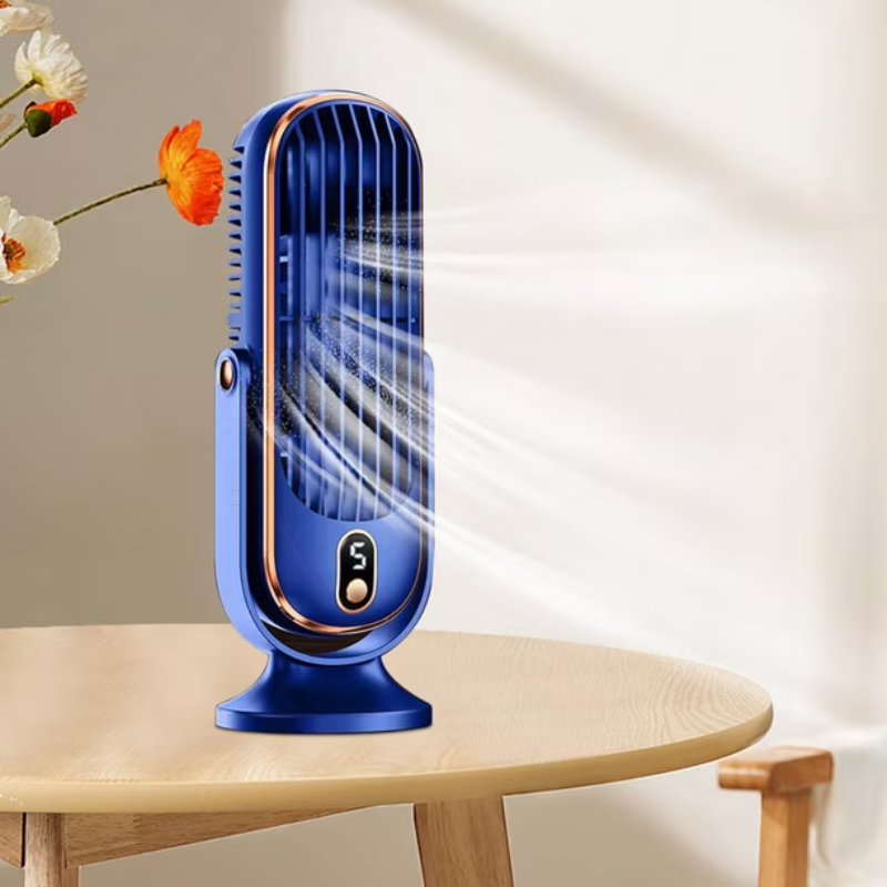 Battery Powered Table Fan USB Charging Cordless Desktop Fan