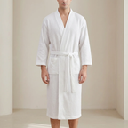 Bathrobe, Unisex Design, V-Neck Style, Front Pockets VexonGear