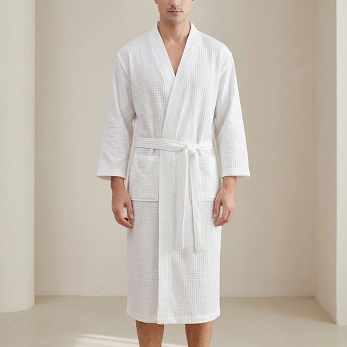 Bathrobe, Unisex Design, V-Neck Style, Front Pockets VexonGear