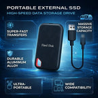 External Hard Drive Portable SSD High-Speed Data Storage VexonGear
