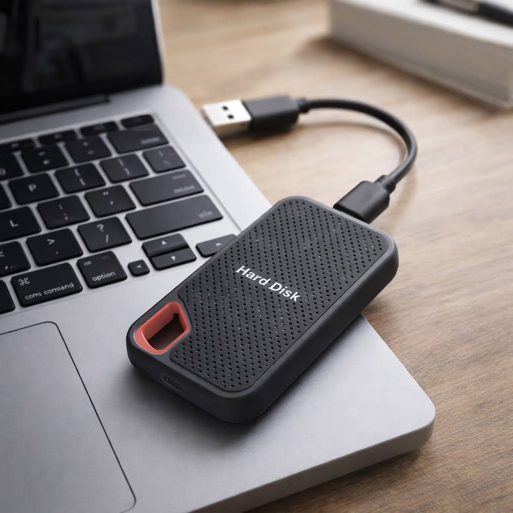 External Hard Drive Portable SSD High-Speed Data Storage VexonGear