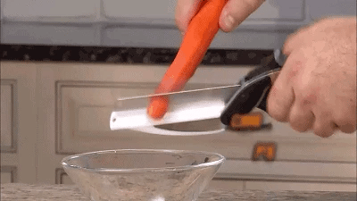 Smart Kitchen Scissors | 2-in-1 Cutting Board Design VexonGear