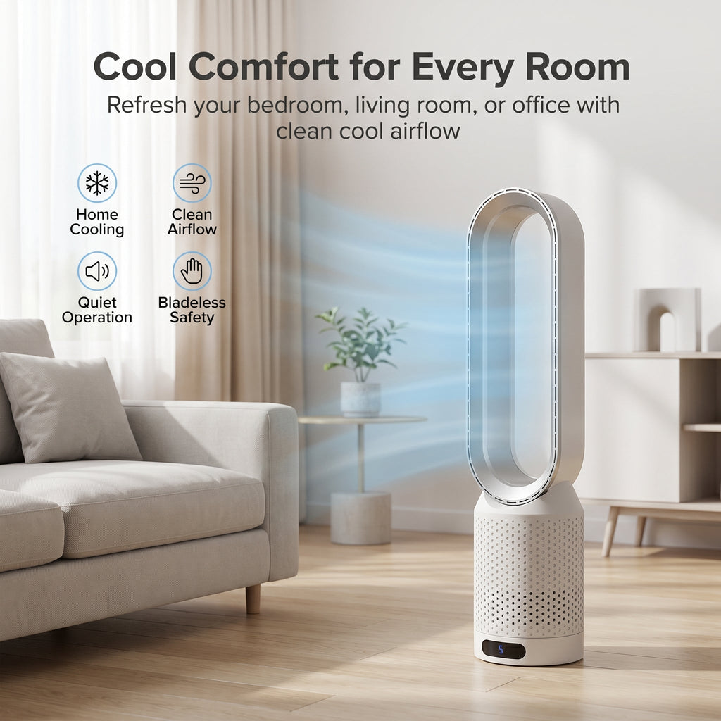 AirPure 3-in-1 air cooler, UV air purifier and ionizer [Limited Worldcup sale] VexonGear