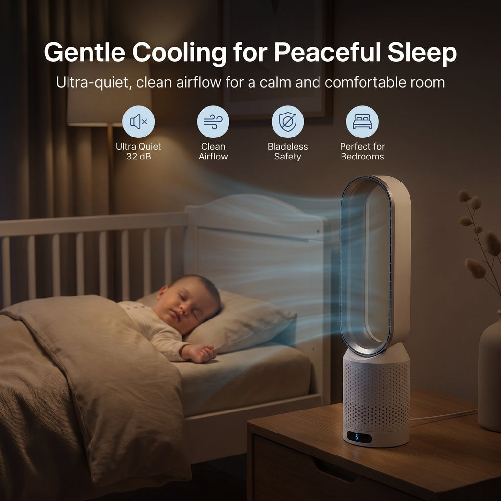 AirPure 3-in-1 air cooler, UV air purifier and ionizer [Limited Worldcup sale] VexonGear