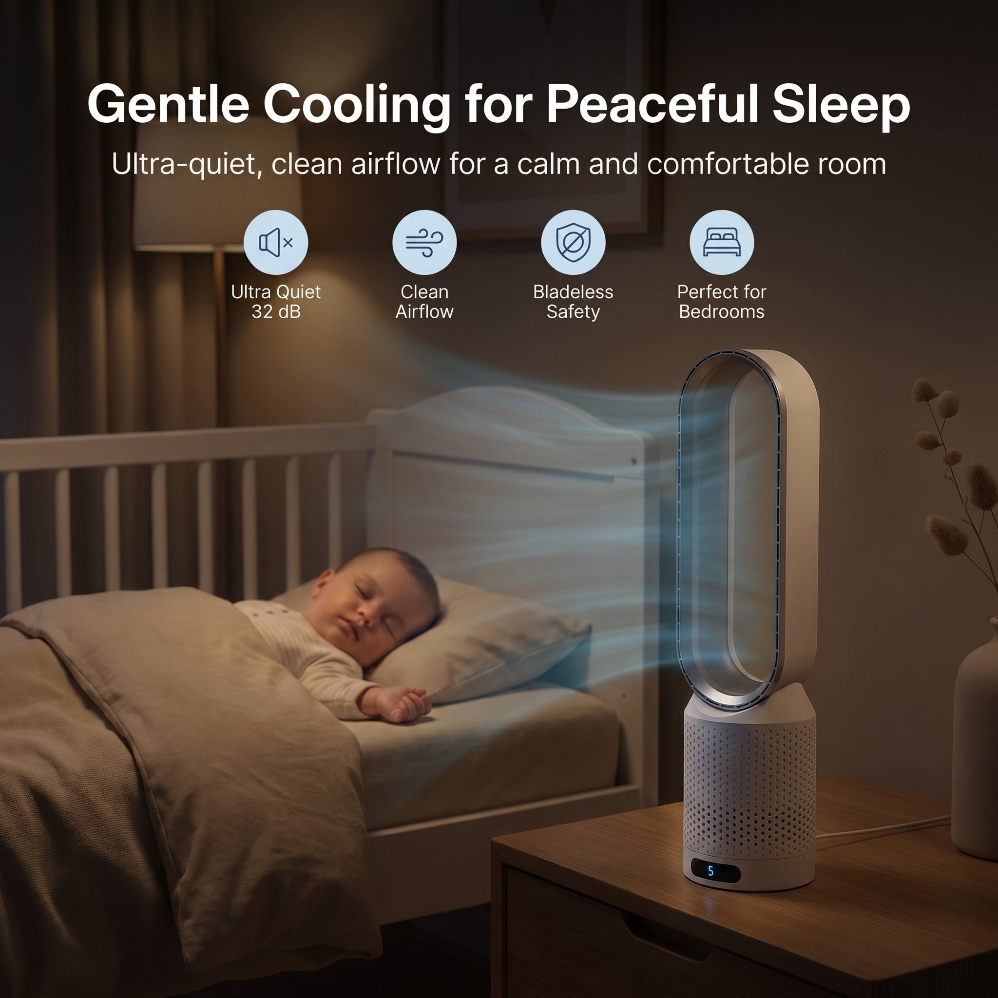 AirPure 3-in-1 air cooler, UV air purifier and ionizer [Limited Worldcup sale] VexonGear