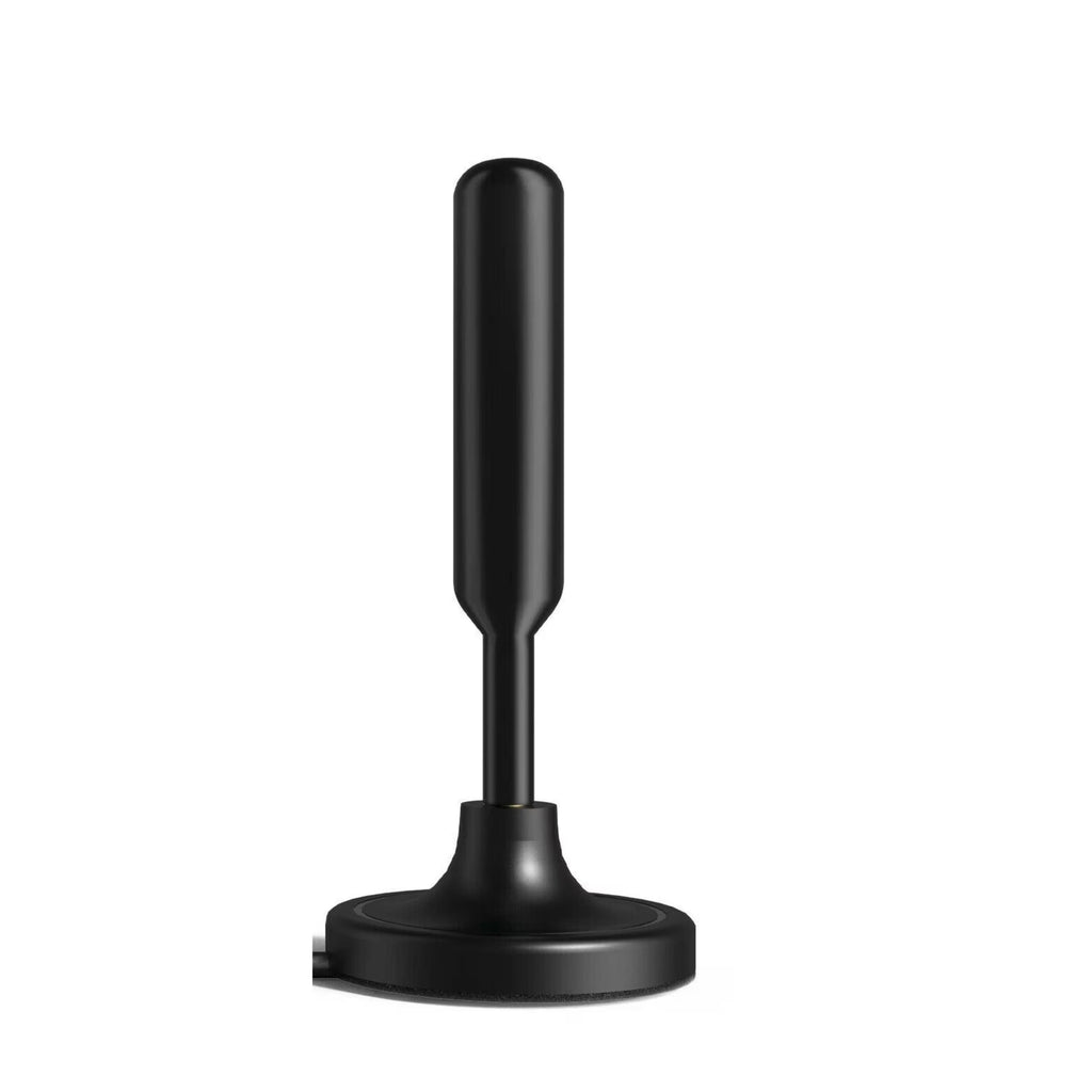 Indoor Digital TV Antenna, Magnetic Base, 10ft Coaxial Cable, VHF/UHF Reception