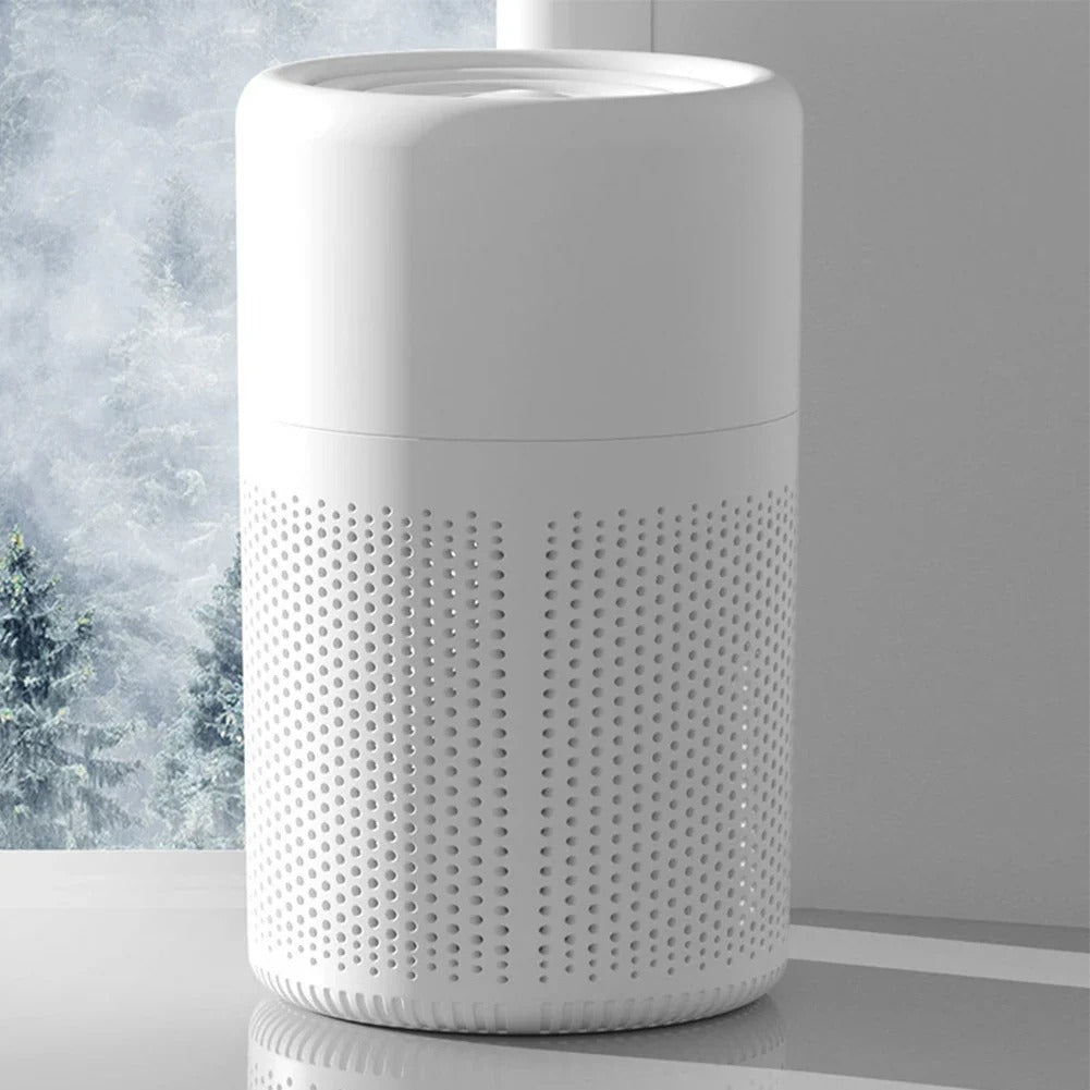 Air Purifier, H13 HEPA Filter, 360° Air Intake, Touch Control
