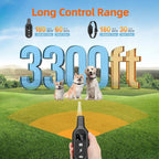 Vexon Waterproof Rechargeable 1000m Dog Training E-Collar