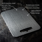 Vexon Titanium Cutting Board with Non-Porous Surface
