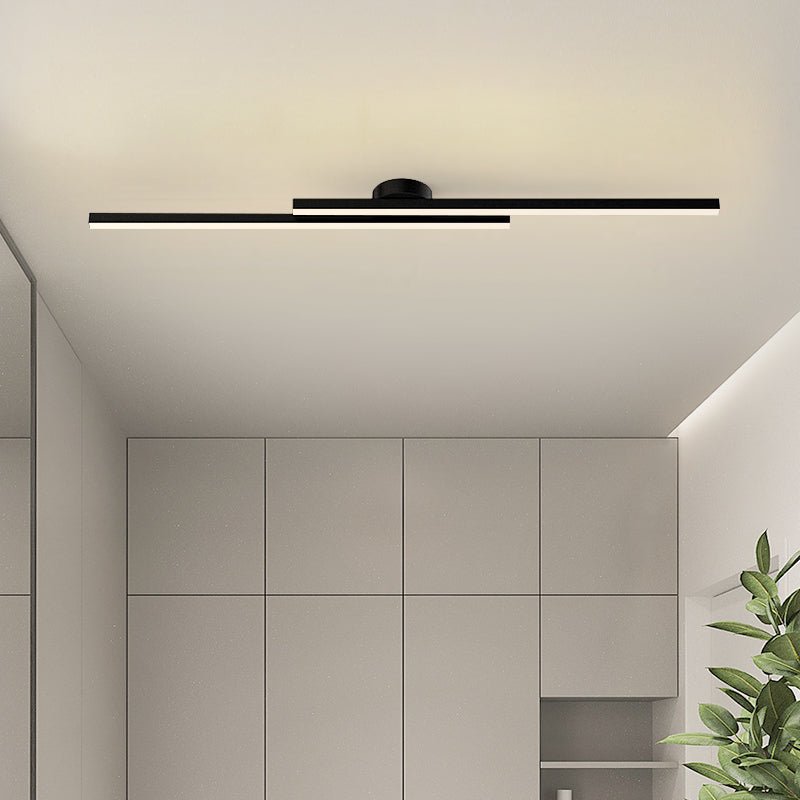 Vexon Modern Aluminium Semi Flush Mount LED Ceiling Light