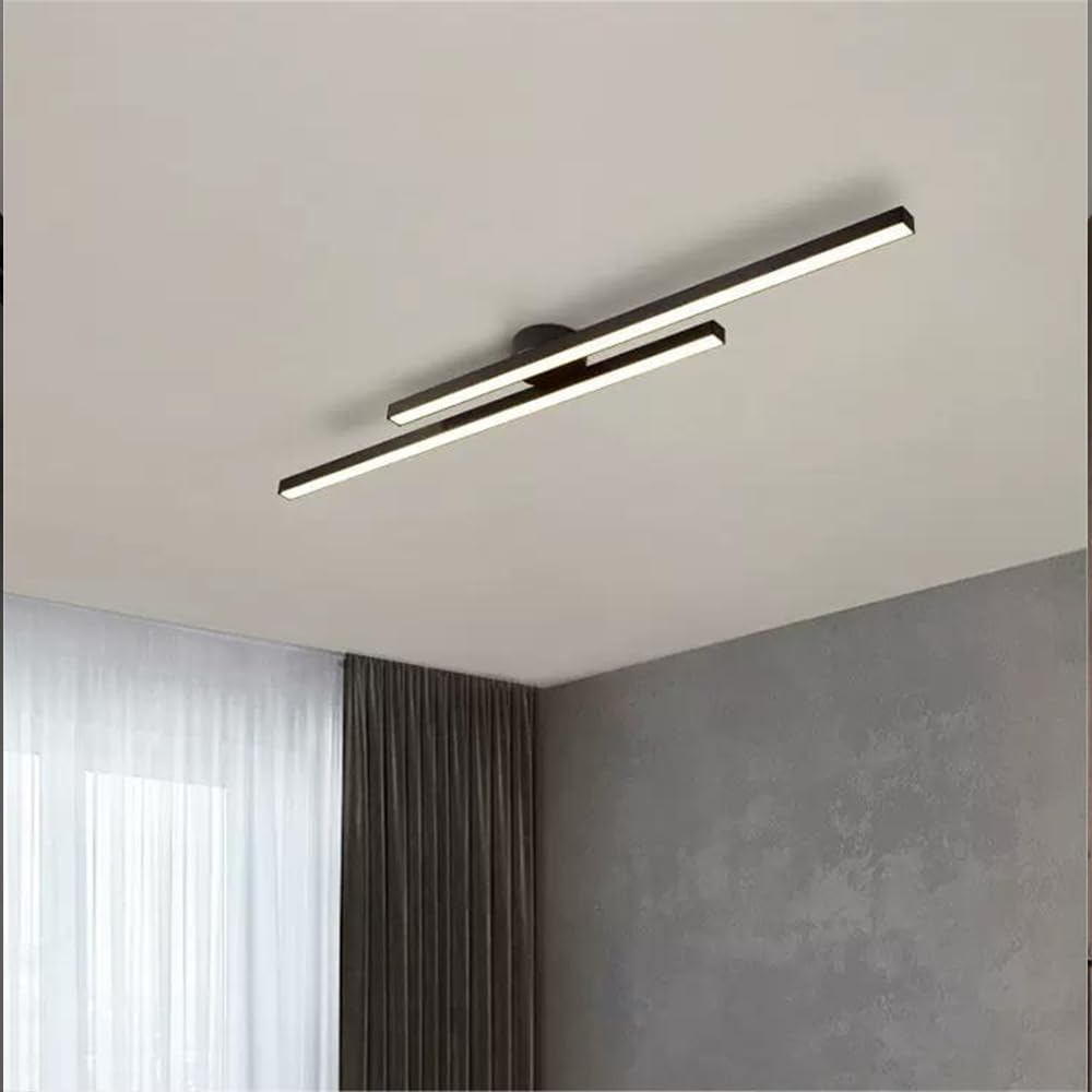 Vexon Modern Aluminium Semi Flush Mount LED Ceiling Light