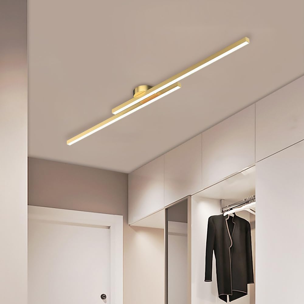 Vexon Modern Aluminium Semi Flush Mount LED Ceiling Light