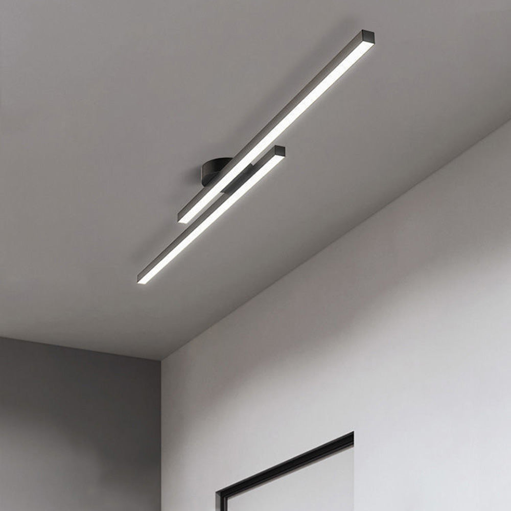 Vexon Modern Aluminium Semi Flush Mount LED Ceiling Light