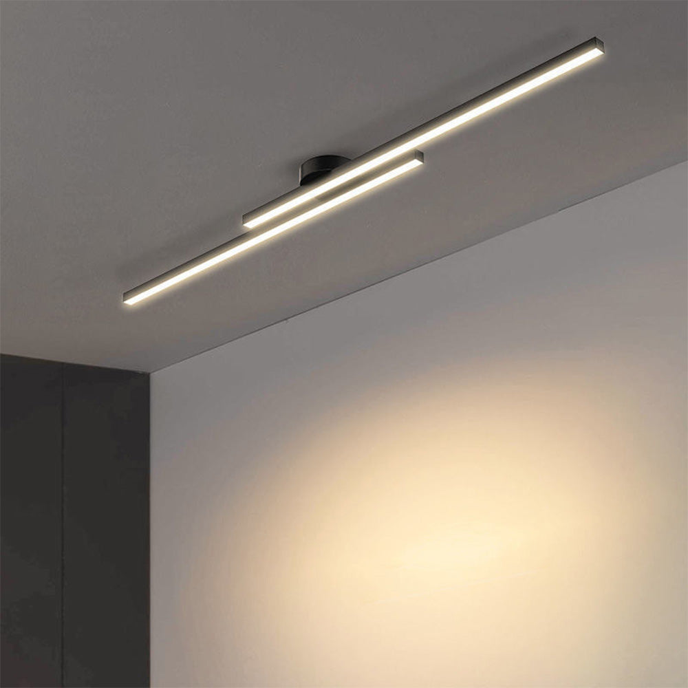 Vexon Modern Aluminium Semi Flush Mount LED Ceiling Light