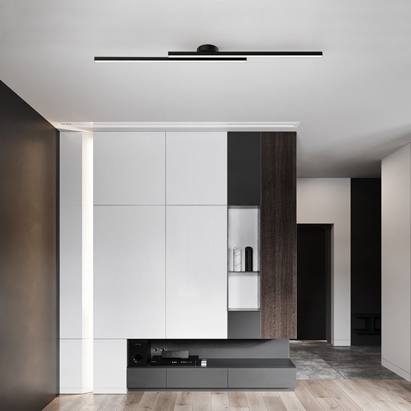 Vexon Modern Aluminium Semi Flush Mount LED Ceiling Light