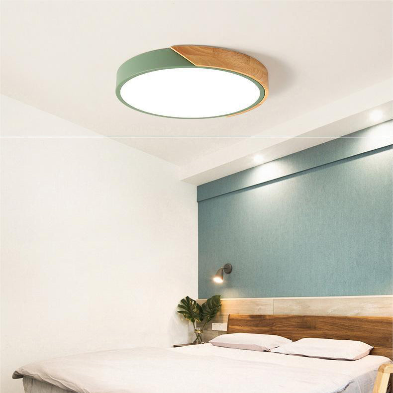 Vexon Nordic Wooden Macaroon Ceiling Light