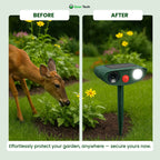 Vexon Solar-Powered Ultrasonic Deer Repeller for Gardens