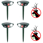 Vexon Solar-Powered Ultrasonic Deer Repeller for Gardens
