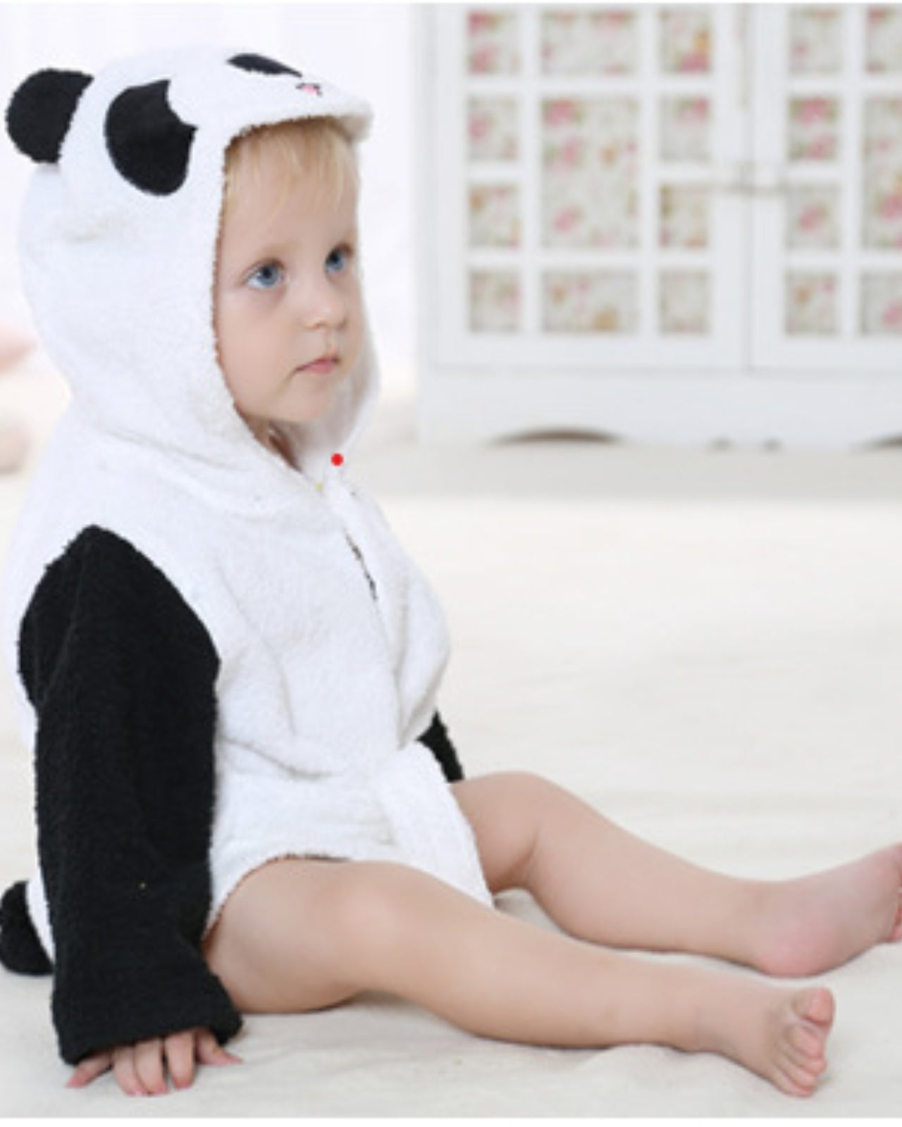 Kids Panda Bath Robe | Soft Cotton Hooded Design VexonGear