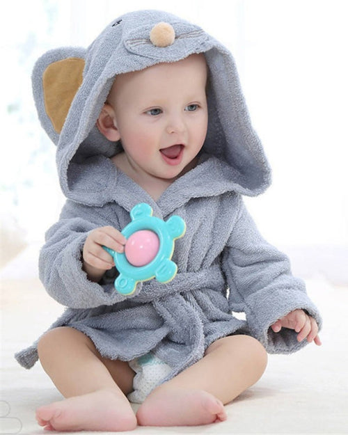 Baby Mouse Bathrobe | Soft Cotton Terry Hooded Design VexonGear
