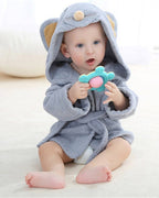 Baby Mouse Bathrobe | Soft Cotton Terry Hooded Design VexonGear