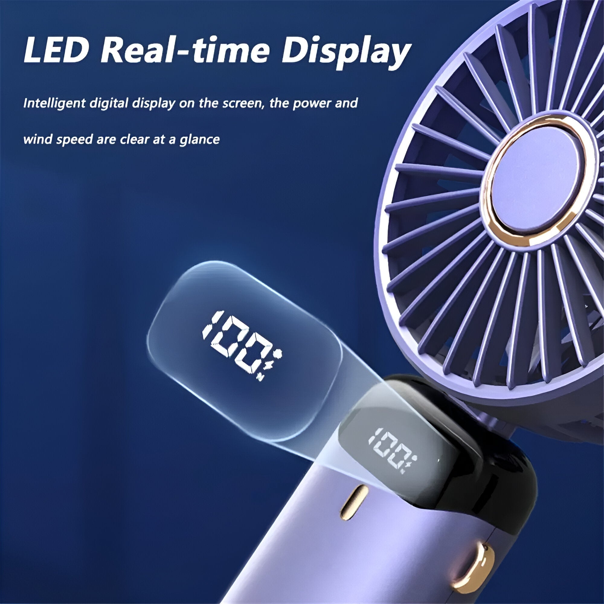 Vexon Portable Rechargeable Hand Fan VexonGear