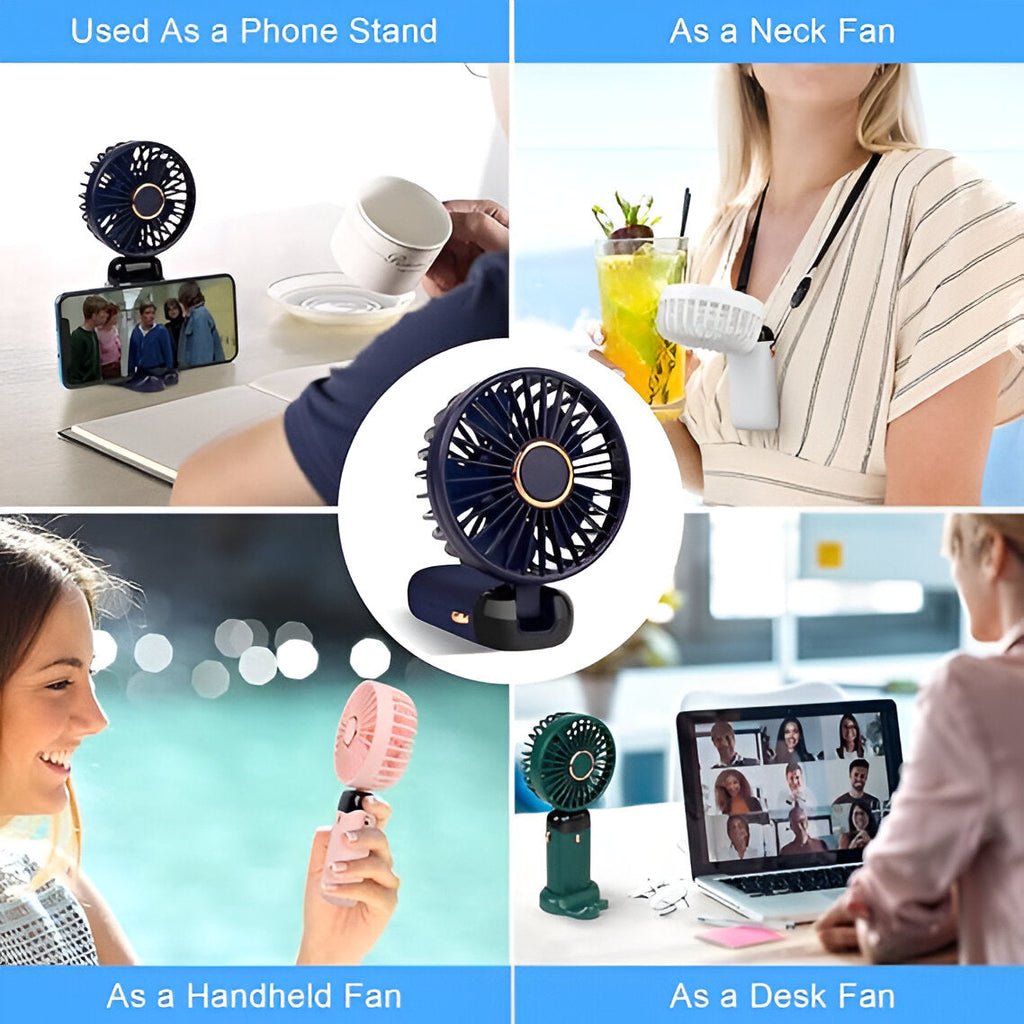 Vexon Portable Rechargeable Hand Fan VexonGear