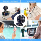 Vexon Portable Rechargeable Hand Fan VexonGear