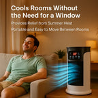 Vexon Portable Room Air Conditioner, Energy Efficient & Windowless