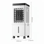Portable Evaporative Air Cooler, 3-in-1 Cooling, Ventilation & Dehumidifying