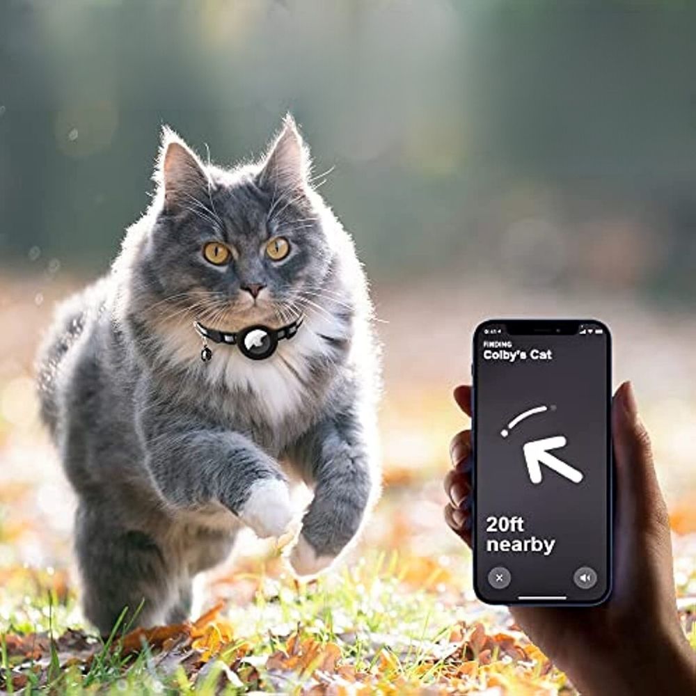 Vexon Cat GPS Tracker Collar with Reflective Design