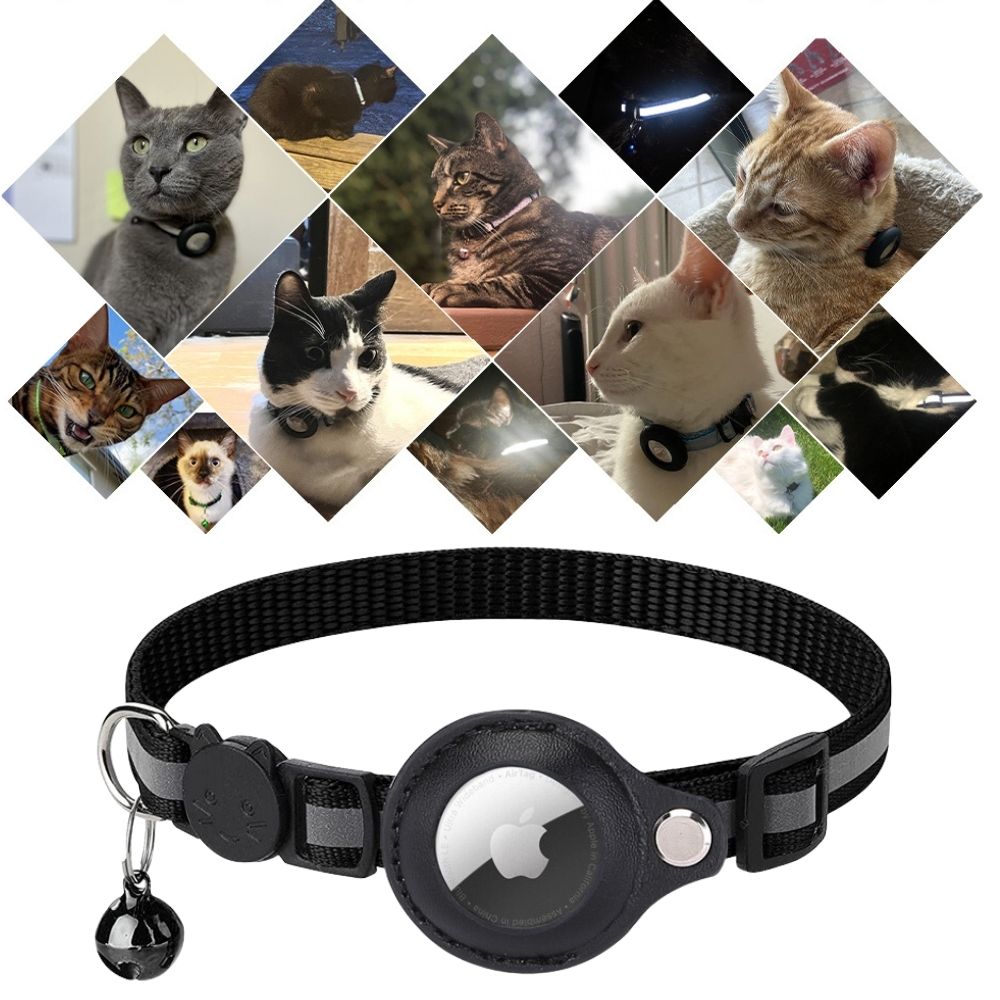 Vexon Cat GPS Tracker Collar with Reflective Design