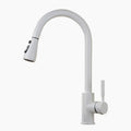 Modern Kitchen Faucet | White Pull-Down Spray Head VexonGear