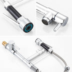 Professional Kitchen Faucet | Dual-Mode Pull-Down Sprayer VexonGear