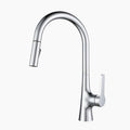 Pull-Down Kitchen Faucet | Chrome Gooseneck Design With Spray Head VexonGear