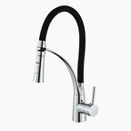 Modern Pull-Down Kitchen Faucet | Chrome Gooseneck Design VexonGear