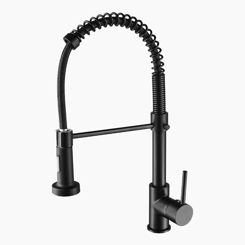 Professional Kitchen Faucet | Matte Black Pull-Down Sprayer VexonGear
