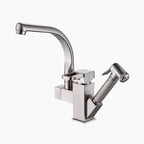 Modern Kitchen Faucet | Pull-Out Sprayer Square Design VexonGear
