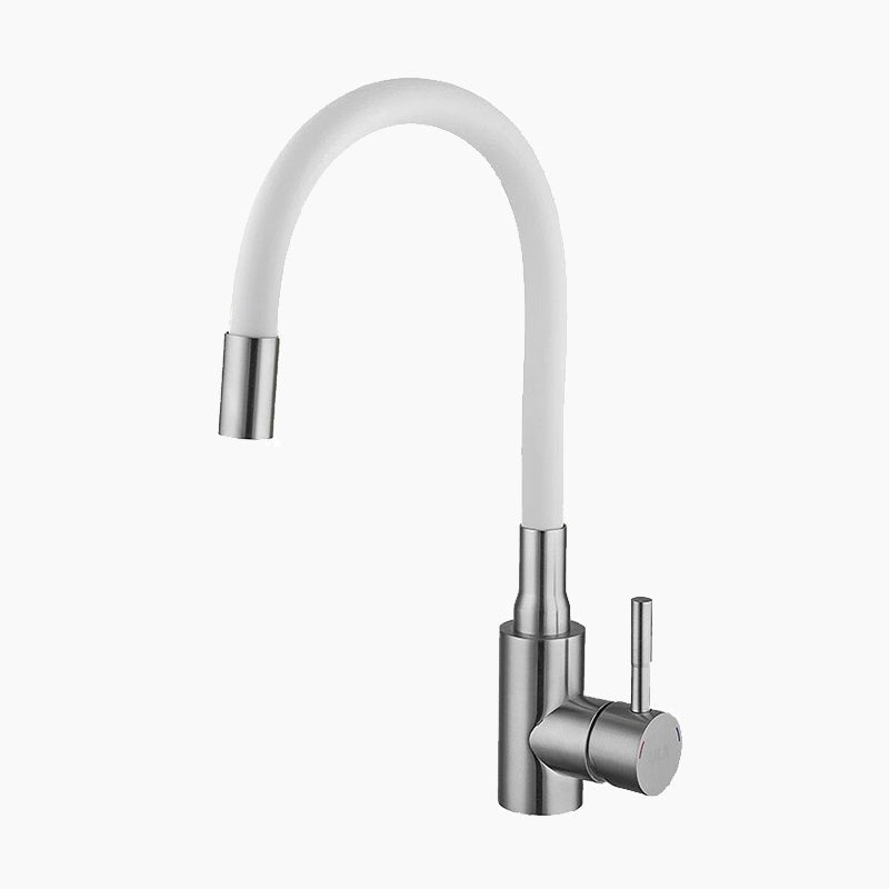 Modern Kitchen Faucet | Flexible Gooseneck Steel Design VexonGear