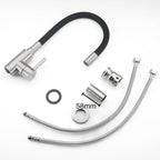 Modern Kitchen Faucet | Flexible Gooseneck Steel Design VexonGear