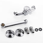 Wall Mounted Kitchen Faucet | Chrome Swivel Spout Design VexonGear
