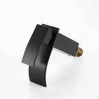 Modern Waterfall Basin Faucet | Matte Black Single Handle Design VexonGear