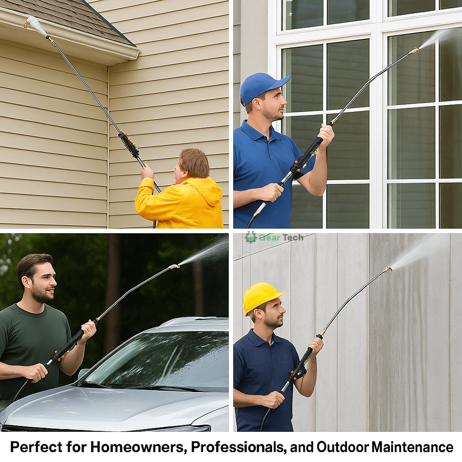 Vexon Telescoping High Pressure Washer Wand Set 4000 PSI