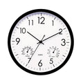 Vexon Weatherproof Outdoor Garden Clock with Temperature Gauge