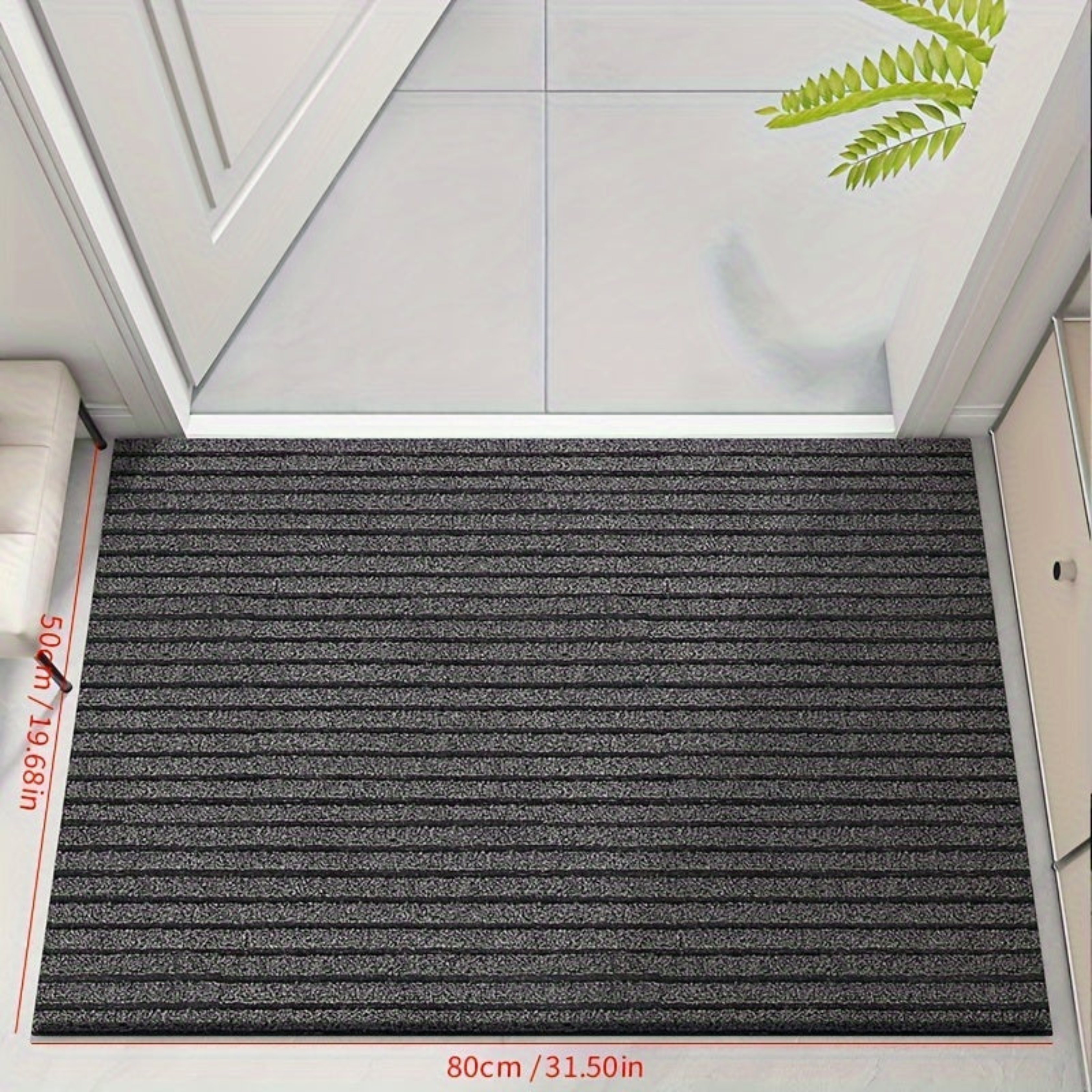 Vexon Weatherproof Non-Slip Outdoor Rug for Entrance