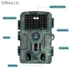 4K Ultra HD Wildlife Camera with 60MP and App Control